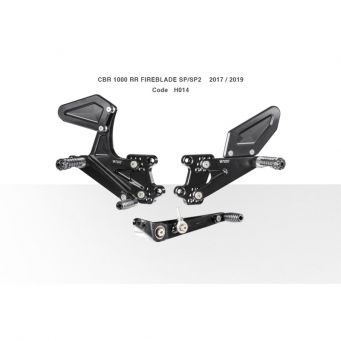 Adjustable Rearsets Bonamici Racing CBR1000RR SP SP2 2017-2019