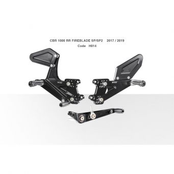 Fussrastenanlage Bonamici Racing CBR1000RR SP SP2 2017-2019