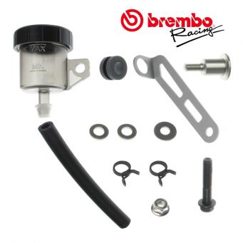 Set Kupplungsflüssigkeitbahälter rauchgrau 15 ml Brembo RCS 16 / 19