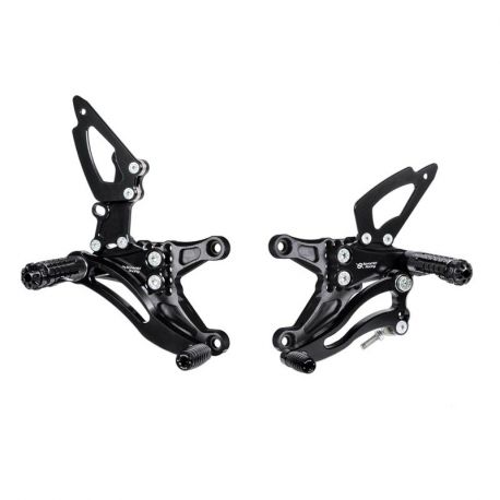 Adjustable Rearsets Bonamici Racing ZX6R 2007-2008