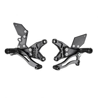 Bonamici Racing Adjustable Rearsets Kawasaki ZX-10R 1000 2011-2015
