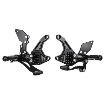 Bonamici Racing Adjustable Rearsets Kawasaki Z900 2017-2025