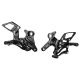Adjustable Rearsets Bonamici Racing Z650, Ninja 650 2017-2025