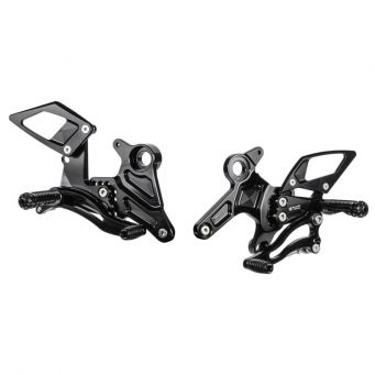 Bonamici Racing Adjustable Rearsets Kawasaki Z650 | Ninja 650 2017-