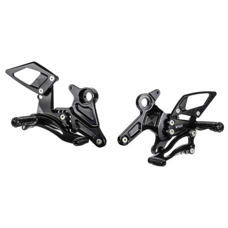 Adjustable Rearsets Bonamici Racing Z650, Ninja 650 2017-2025