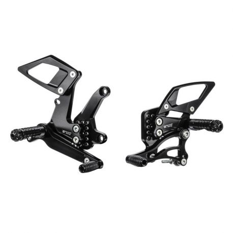 Bonamici Racing Fussrastenanlage Kawasaki Ninja 400 2018-2023