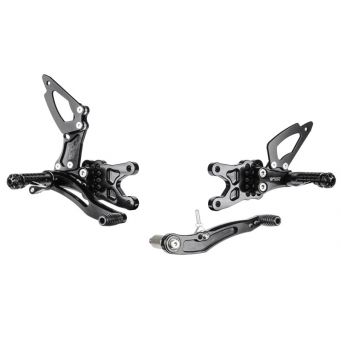 Bonamici Racing Adjustable Rearsets Suzuki GSX-R 600/750 2011-2017