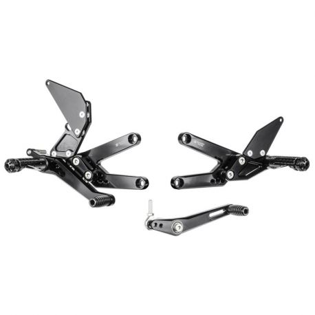 Bonamici Racing Fussrastenanlage Triumph Daytona 675 2013-2016 | Daytona 765 Moto 2 Limited edition 2019-2020
