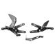 Adjustable Rearsets Bonamici Racing Street Triple 675 2013-2016