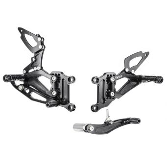 Bonamici Racing Adjustable Rearsets Yamaha YZF-R1 2004-2006