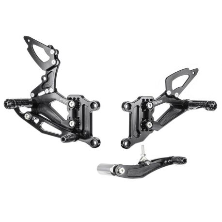 Adjustable Rearsets Bonamici Racing R1 2004-2006