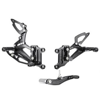 Adjustable Rearsets Bonamici Racing R6 1999-2002