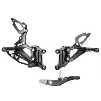 Bonamici Racing Adjustable Rearsets Yamaha YZF-R6 2003-2005