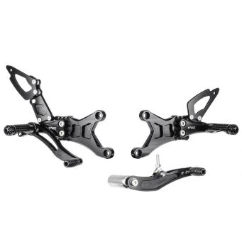 Bonamici Racing Adjustable Rearsets Yamaha YZF-R1 2007-2008