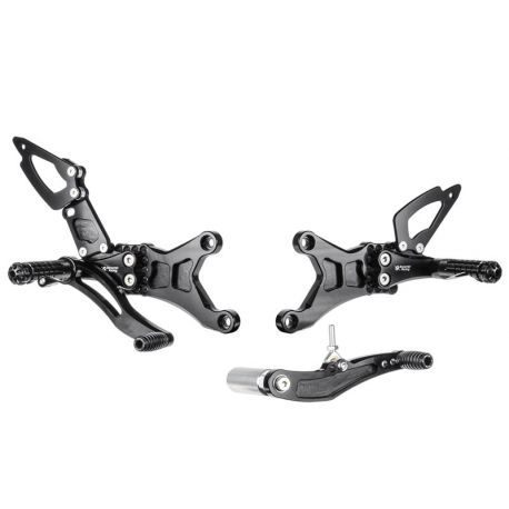 Adjustable Rearsets Bonamici Racing R1 2007-2008