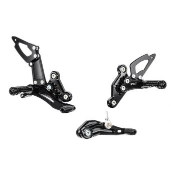 Bonamici Racing Adjustable Rearsets Yamaha MT-07 2014-2020 | MT-07 Tracer 2016-2022