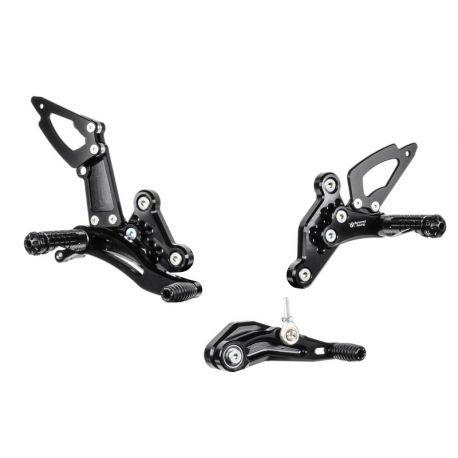 Adjustable Rearsets Bonamici Racing MT-07 2014-2020, MT-07 Tracer 2016-2022