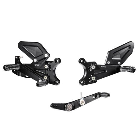 Adjustable Rearsets Bonamici Racing R6 2017-2022