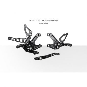 Adjustable Rearsets Bonamici Racing MT-10 2016-2020