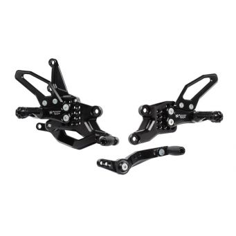Bonamici Racing Adjustable Rearsets Yamaha R7 2021-2024