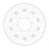 Brembo Serie Oro 320 mm floating front brake disc GSX-R 1000 2017-2021