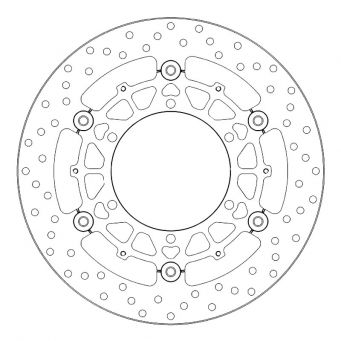 BREMBO floating front brake disc 305 mm BREMBO serie ORO BMW