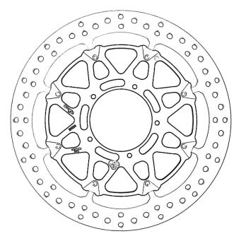 Pack 2 Bremsscheibe HPK T-Drive 330 mm BREMBO CBR1000RR 2020-2022