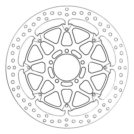 Pack 2 Bremsscheibe HPK T-Drive 330 mm 1199, 1299, V4, V4R Panigale BREMBO