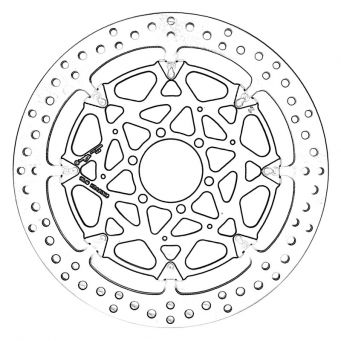Brembo 2 HPK T-Drive 320mm front brake discs BMW HP4 2012-2014 | S1000R/RR with forged rims (K46/ K47/ K63)​​​​​​​