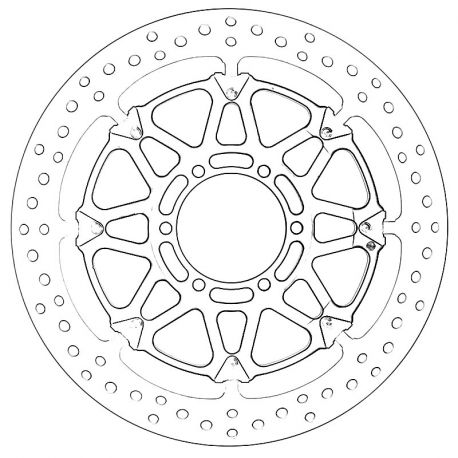 Brembo 2x HPK T-Drive 320mm Vorderrad Bremsscheiben  M1000R/RR 2021-2024 | S1000RR/XR (mit geschmiedeten felgen) 2019-2024  