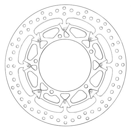 Brembo racing Bremsscheiben 2er Pack HPK T-Drive 310 mm YAMAHA 