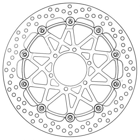 Brembo 2x HPK Supersport 320mm front brake discs S 1000 R / RR / XR | M 1000 R / RR / XR with forged wheels