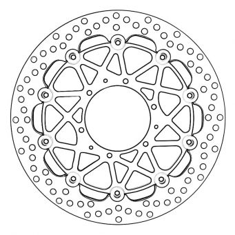 Brembo 2 HPK Supersport 310mm front brake discs CBR600RR | CBR1000RR | CB1000R | CTX1300 (ABS)