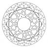 Brembo 2 HPK Supersport 310mm front brake discs  CBR600RR | CBR1000RR | CB1000R | CTX1300 (ABS)