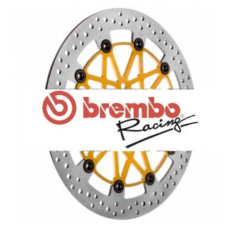 BREMBO 2 front racing brake discs HPK Supersport 320 mm BREMBO 1050 Speed Triple 2008-2011