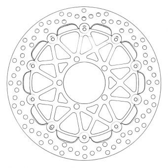 BREMBO 2 front racing brake discs HPK Supersport 310 mm Daytona 675 /R 2006-2012, Street Triple /R 2007-2012 