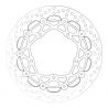 Pack 2 disques de frein racing HPK Supersport 310 mm R6 2005-2016, R1 2004-2014, FZ8 2010-2016 BREMBO