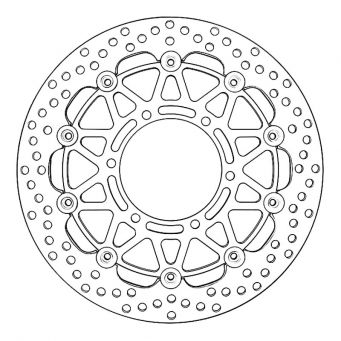 Brembo 2 HPK Supersport 310mm front brake discs GSXR 600 | GSXR750 | GSXR1000 