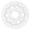BREMBO 2 front racing brake discs HPK Supersport 320 mm CBR1000RR 2008-2016