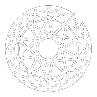 Brembo 2 HPK Supersport 300 mm front brake discs GSXR 600 / 750 / 1000 