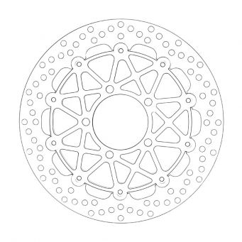 Brembo 2x HPK Supersport 300 mm Vorderrad Bremsscheiben ZX-6R/RR/Ninja 2003-2016 | ZX10R 2004-2007 | ER-6n | Z750/R