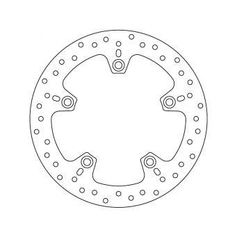 BREMBO rear brake disc Serie Oro 265 mm BMW