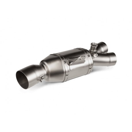 Tube intermédiaire Track Day inox Akrapovic pour ligne racing et évolution R6 2008-2023