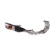 Akrapovic Track Day intermediate link pipe (stainless steel) for R6 2008-