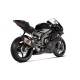 Tube intermédiaire Track Day inox Akrapovic pour ligne racing et évolution R6 2008-2023