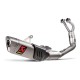 Akrapovic stainless steel exhaust system for Yamaha YZF-R7 2021-2024