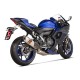 Akrapovic Auspuff Komplettanlage Edelstahl Yamaha YZF-R7 2021-2024