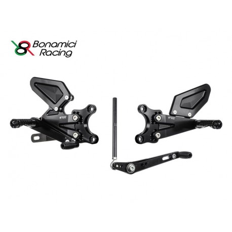 Bonamici Racing Adjustable Rearsets Triumph Street Triple 765 S/R/RS 2017-2022