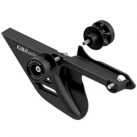 GB Racing Kettenschutzfinne + Ständer Aufnahmerollen R7 2021-2024