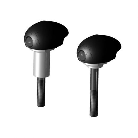 GB RACING Paar Rahmenschutz / Sturzpads (Bullet Frame Sliders) Ninja ZX10R 2011-